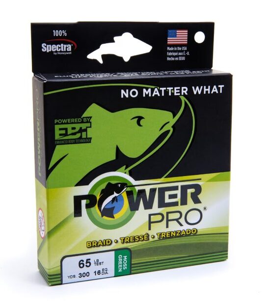 Pītā aukla PowerPro Braided Line 275m Moss Green